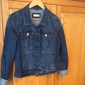 LOFT Dark Blue Jean Jacket
